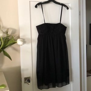 Max and Cleo flirty cocktail dress, multi layered